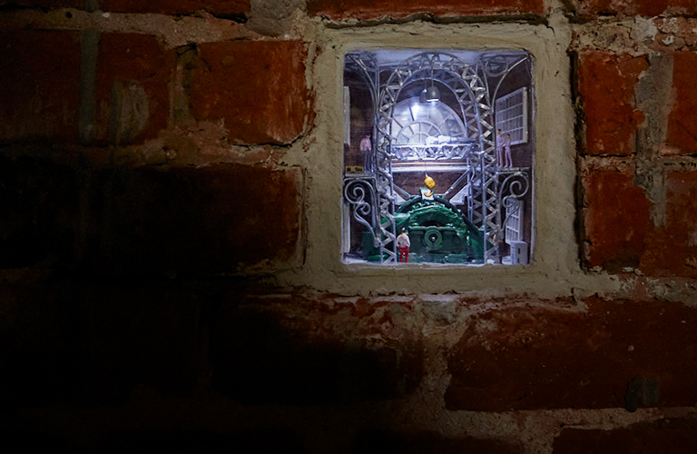 С турбиной и подсветкой. Во Владимире появился новый миниатюрный арт-объект