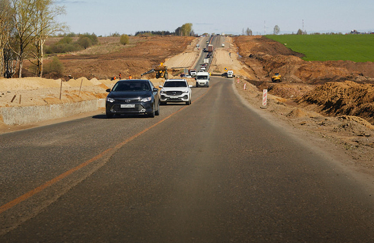 Четырехполосное движение по дороге из Владимира в Суздаль планируют запустить в августе