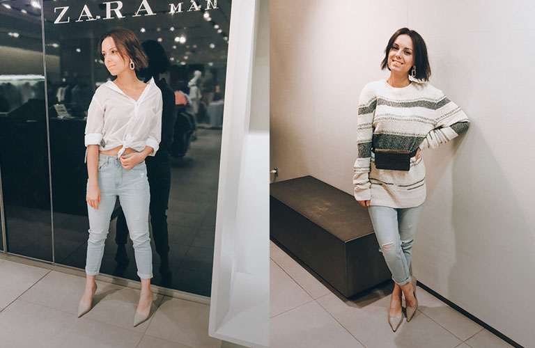 Владимирская стилистка показала, как выглядеть женственно в мужских вещах