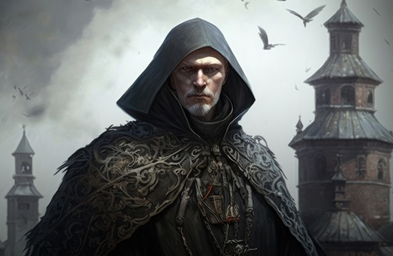 Темный лорд или Геральт? Портрет Суздаля от нейросети впечатлил, но не всех