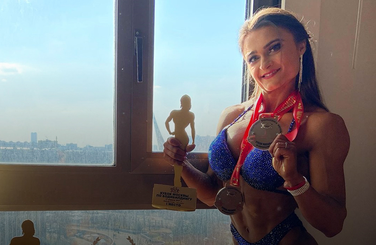Владимирский тренер стала абсолютной чемпионкой Кубка Москвы по бодибилдингу