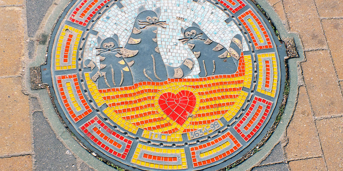 Чудо под ногами: фотоколлекция люков из разных городов владимирского архитектора