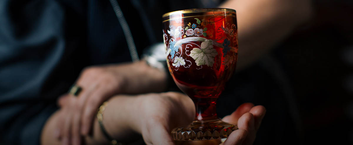 Старинные бокалы владимирского коллекционера