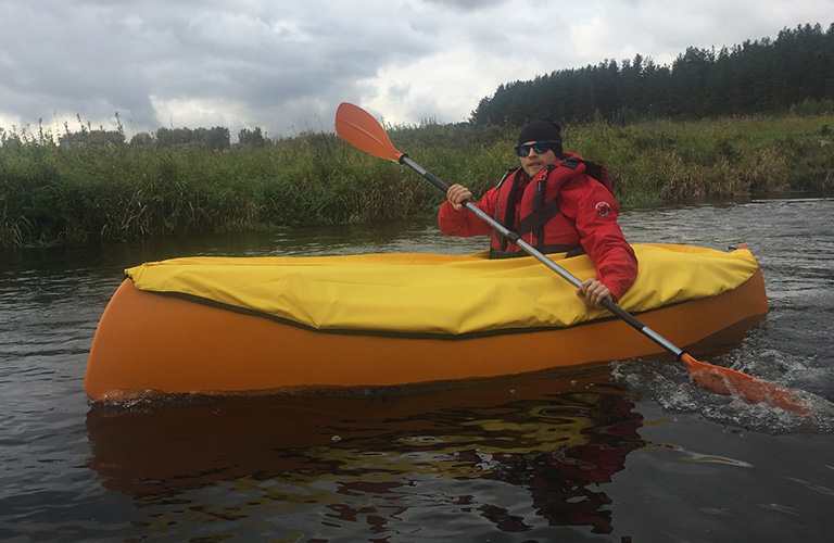 Тест-драйв лодок, разработанных для Клязьмы