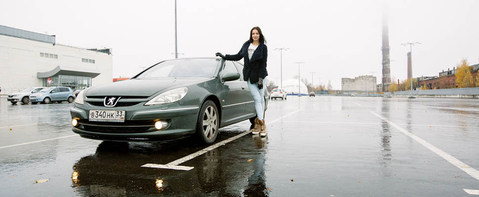 Представительский класс: Елена Полисадова и Пежо 607