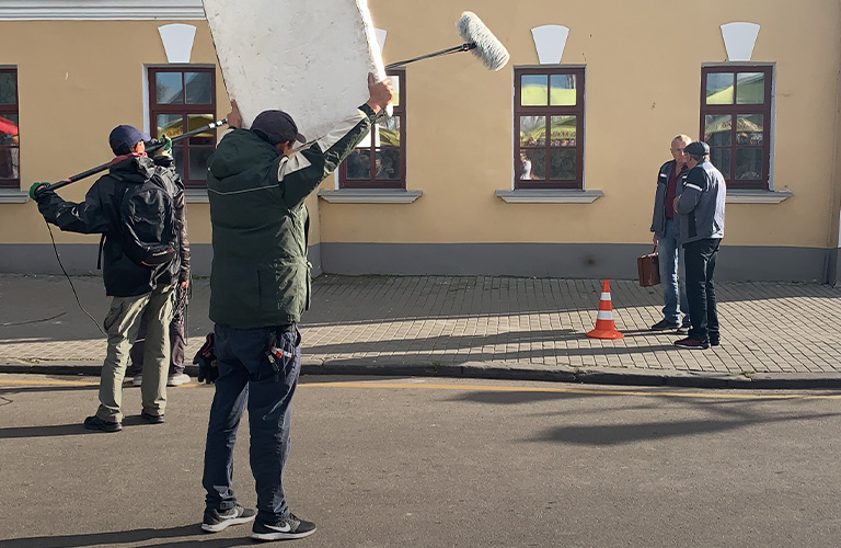 Как в Суздале снимали сериал с Панкратовым-Черным и Смирновым