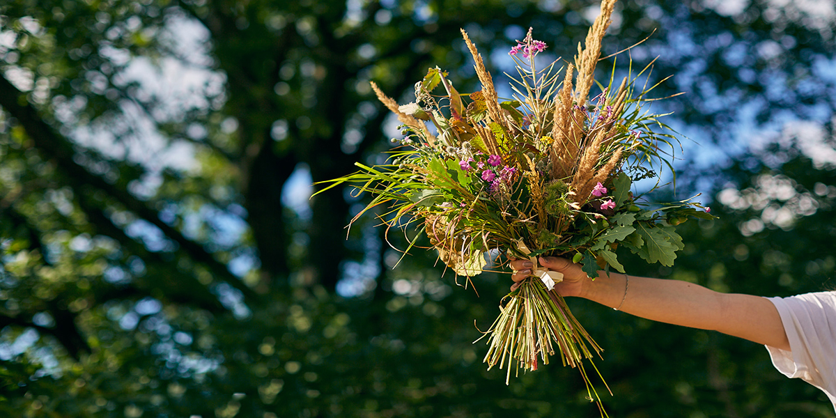 Презент за ноль рублей: собираем букет из сорняков под руководством владимирского флориста