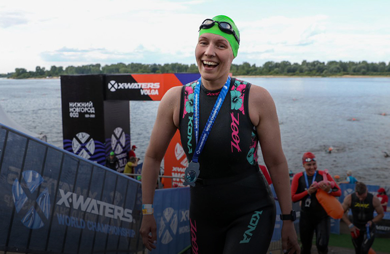 Спортсменка из Владимира приняла участие в самом массовом заплыве на открытой воде