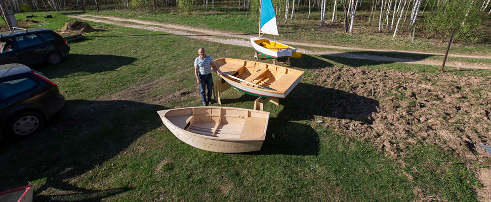 Мини-верфь под Владимиром,^ или Как производить яхты^ в сухопутном регионе