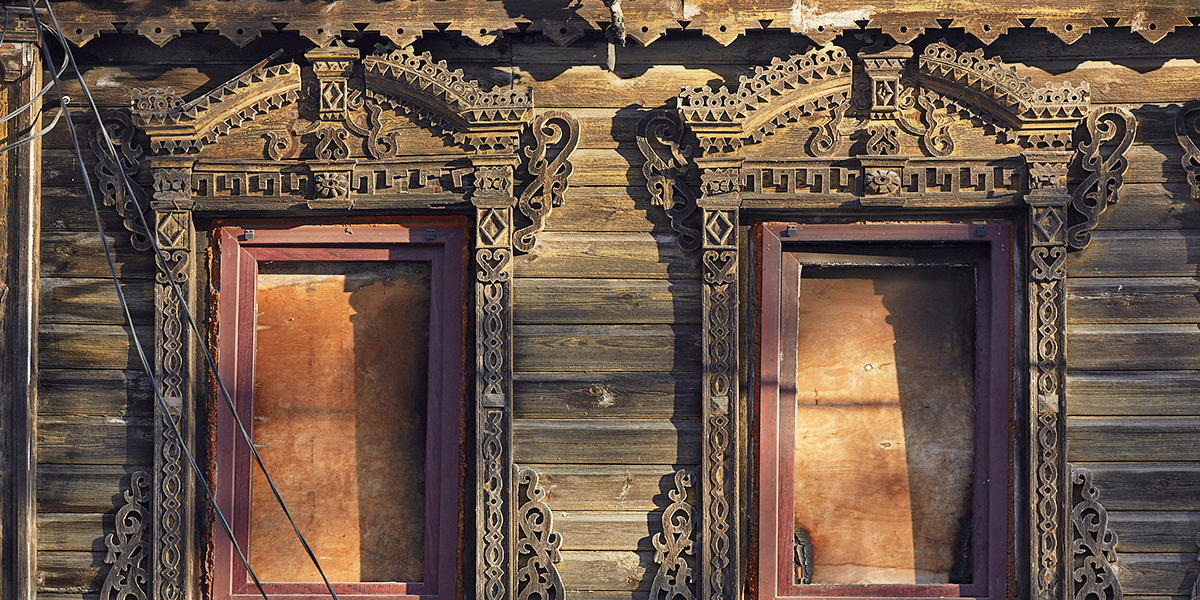 Резные архитектурные украшения, или Тайный шифр наличников в центре Владимира