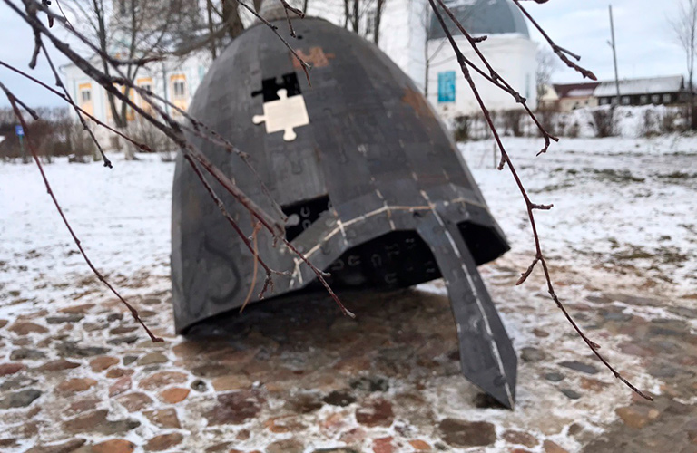 300 металлических частей, или Как выглядит новый арт-объект в Лыково