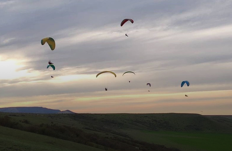 Пролетая над Суздалем, или Параплан как транспорт для души