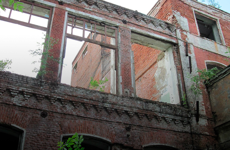 История фабричных развалин в Нововязниках