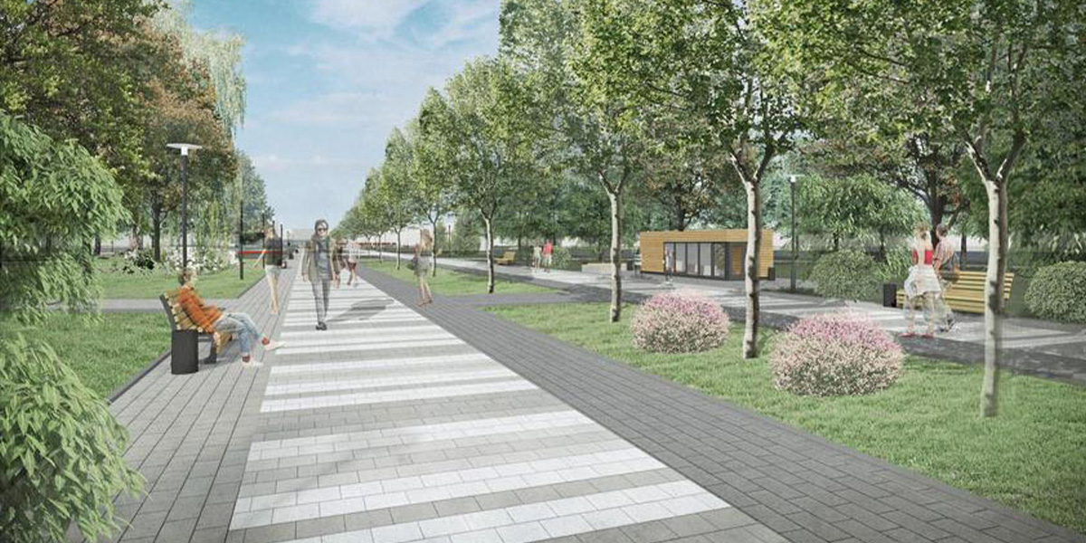 Лавки с USB и памятник учителю. Идеи обновления парков 33-го региона