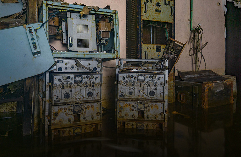 Мрачное великолепие полузатопленного владимирского бункера