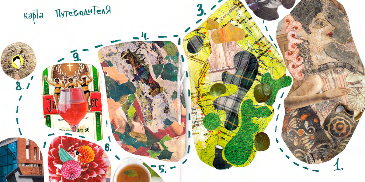 Владимир — первый город в путеводителе «Россия коллажная»