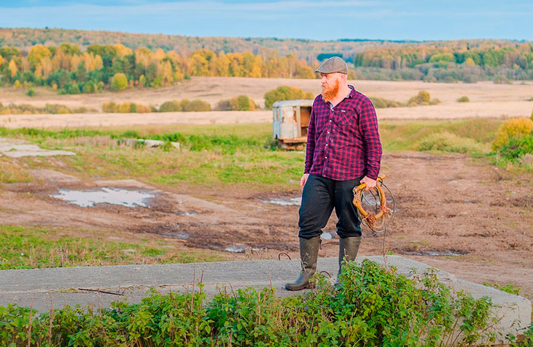 Колхозный мачо. Москвич решил стать фермером и переехал в Юрьев-Польский район