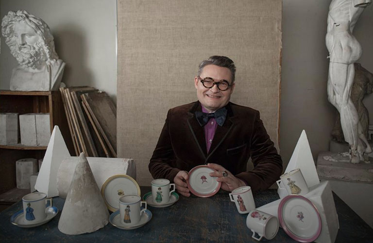 Маэстро моды Александр Васильев заинтересовался гусевским хрусталем