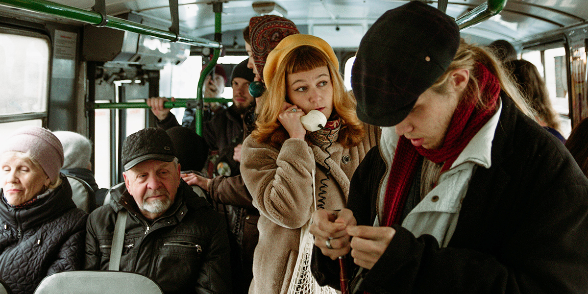 Перформанс в троллейбусе, или Как театралы шокировали владимирских пассажиров маршрута № 1