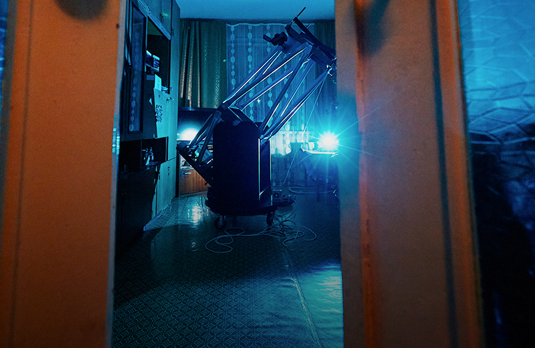 Владимирский астроном собрал свой самый мощный телескоп, а теперь разрабатывает шагающего робота