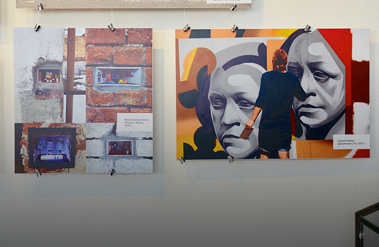 «Город на ладони»: панно, муралы и другие стрит-арт работы в одном павильоне