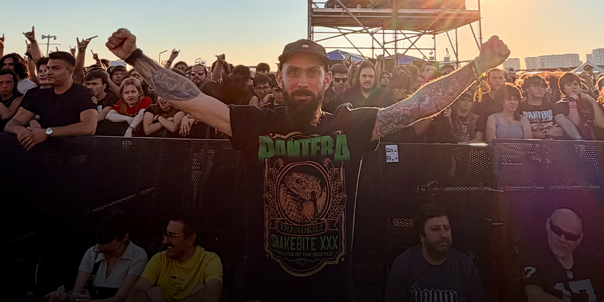В Стамбул за легендами рока – владимирский музыкант вживую услышал Pantera и The Offspring