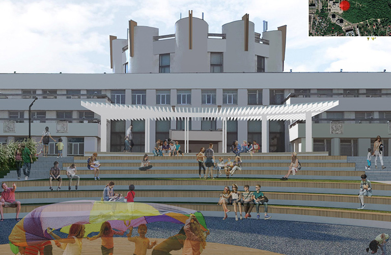 В садах за ДТЮ хотят построить набережную, а еще сделать оранжерею