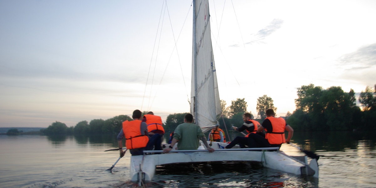 SUP-серфинг и яхтинг - два новых для Владимира развлечения уходящего лета