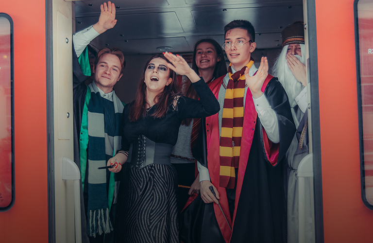 «Хогвартс-экспресс» из Владимира, или Волшебная поездка на поезде с героями «Гарри Поттера»