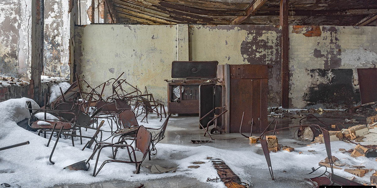 Фабричная столовая, в которой вот уже 17 лет никто не ест