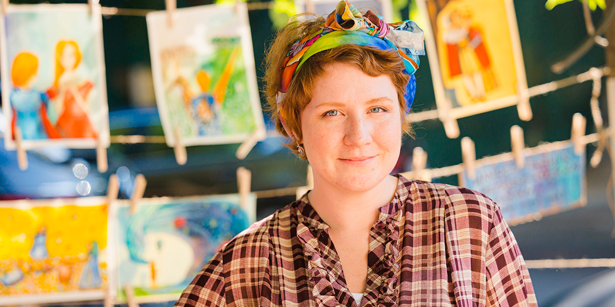 Рисунки как исцеление. Метафорические карты владимирской художницы 