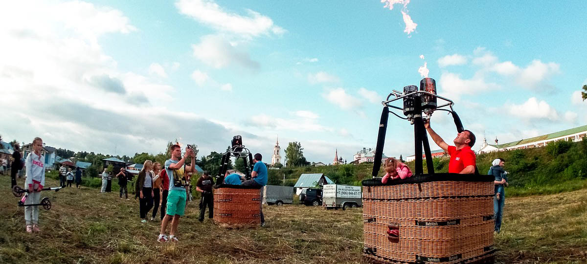 Фестиваль воздухоплавания в Суздале – это просто огонь