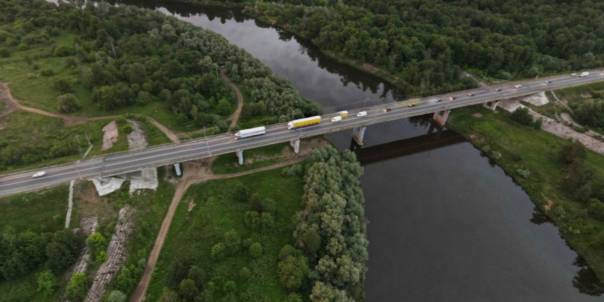 Ограничение движения по мосту и платный проезд по трассе М-12