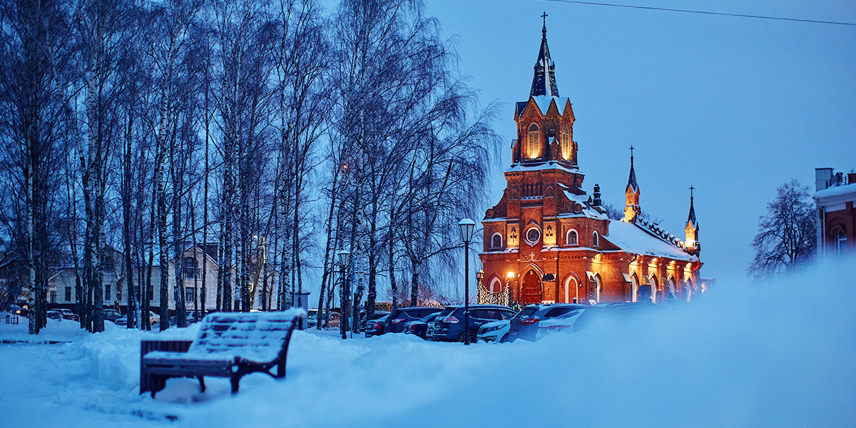 В блеске ночных огней! Подборка красиво подсвеченных зданий Владимира