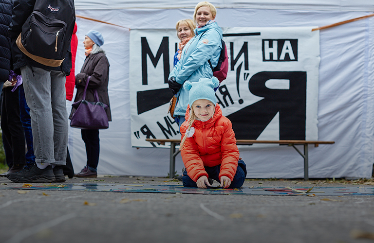 Во Владимире на улице Музейная прошел фестиваль «Лица улиц»