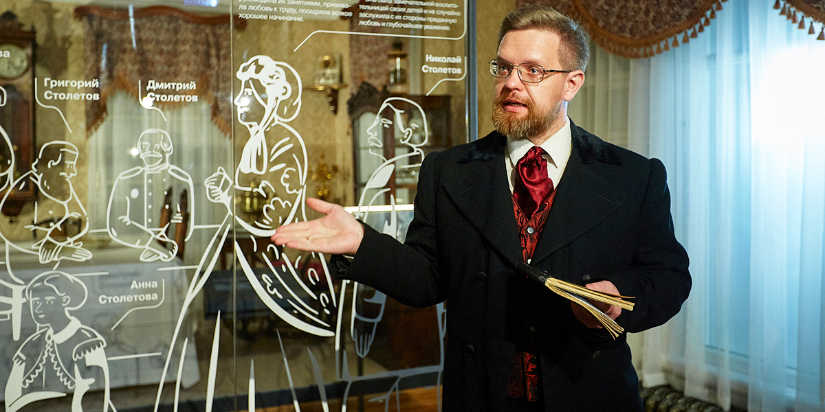 Экскурсия с элементами шоу – первый иммерсивный спектакль в Доме-музее Столетовых