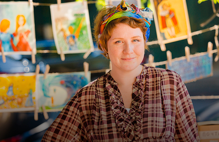 Рисунки как исцеление. Метафорические карты владимирской художницы 