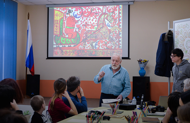 Автор «Ежика в тумане» Юрий Норштейн провел во Владимире мастер-класс