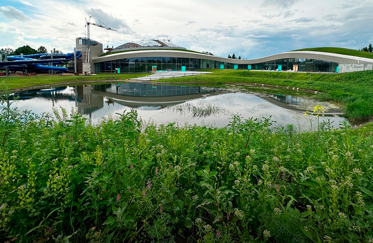 Проверяют бассейны и тестируют хаммамы. Финишные работы в аквапарке Суздаля