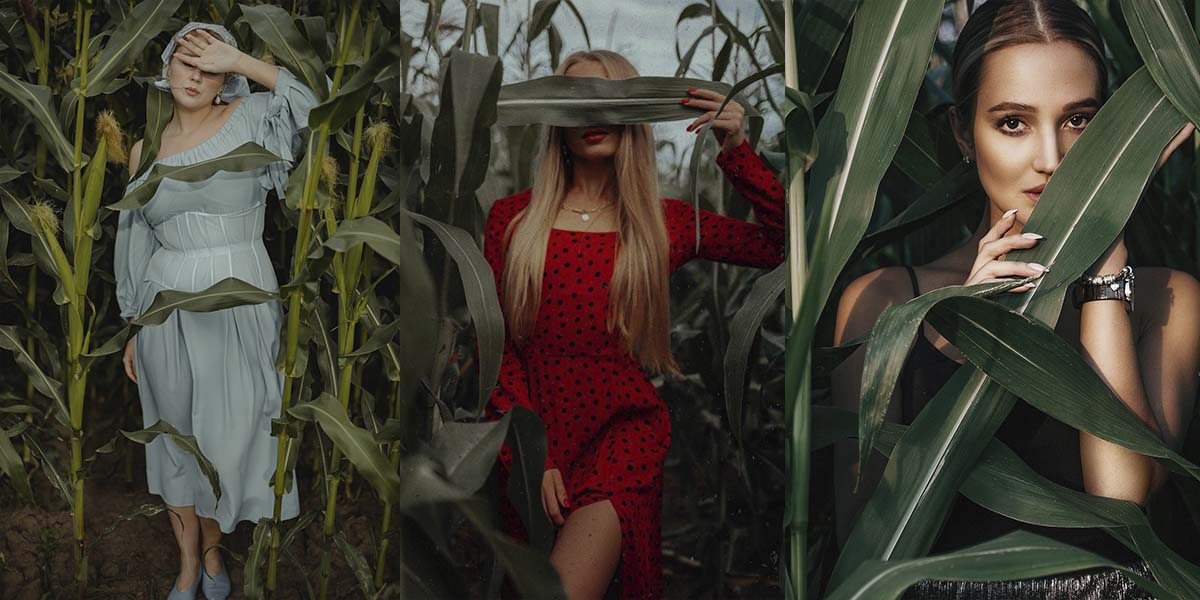 Городские амазонки: девушки Владимира возродили тренд на съемки в кукурузных полях