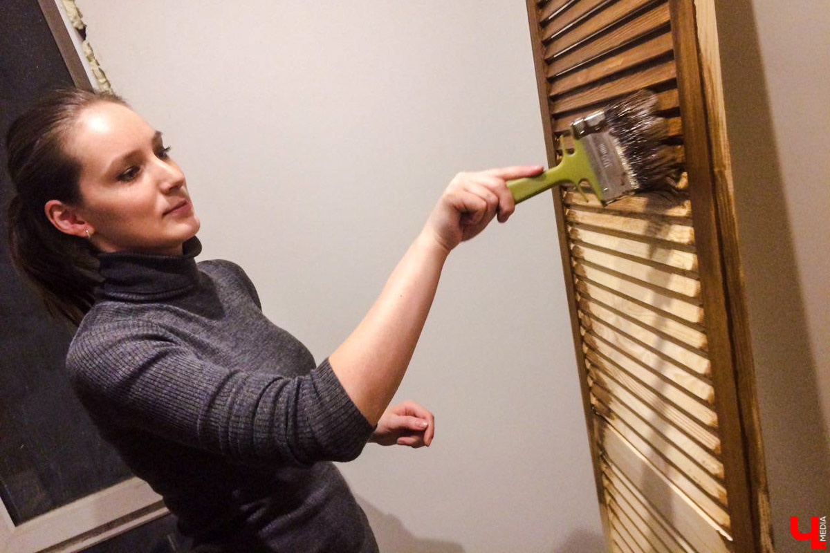 Декоративная покраска дерева