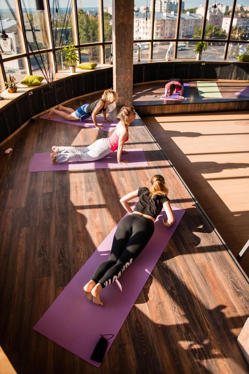 Йога на высоте