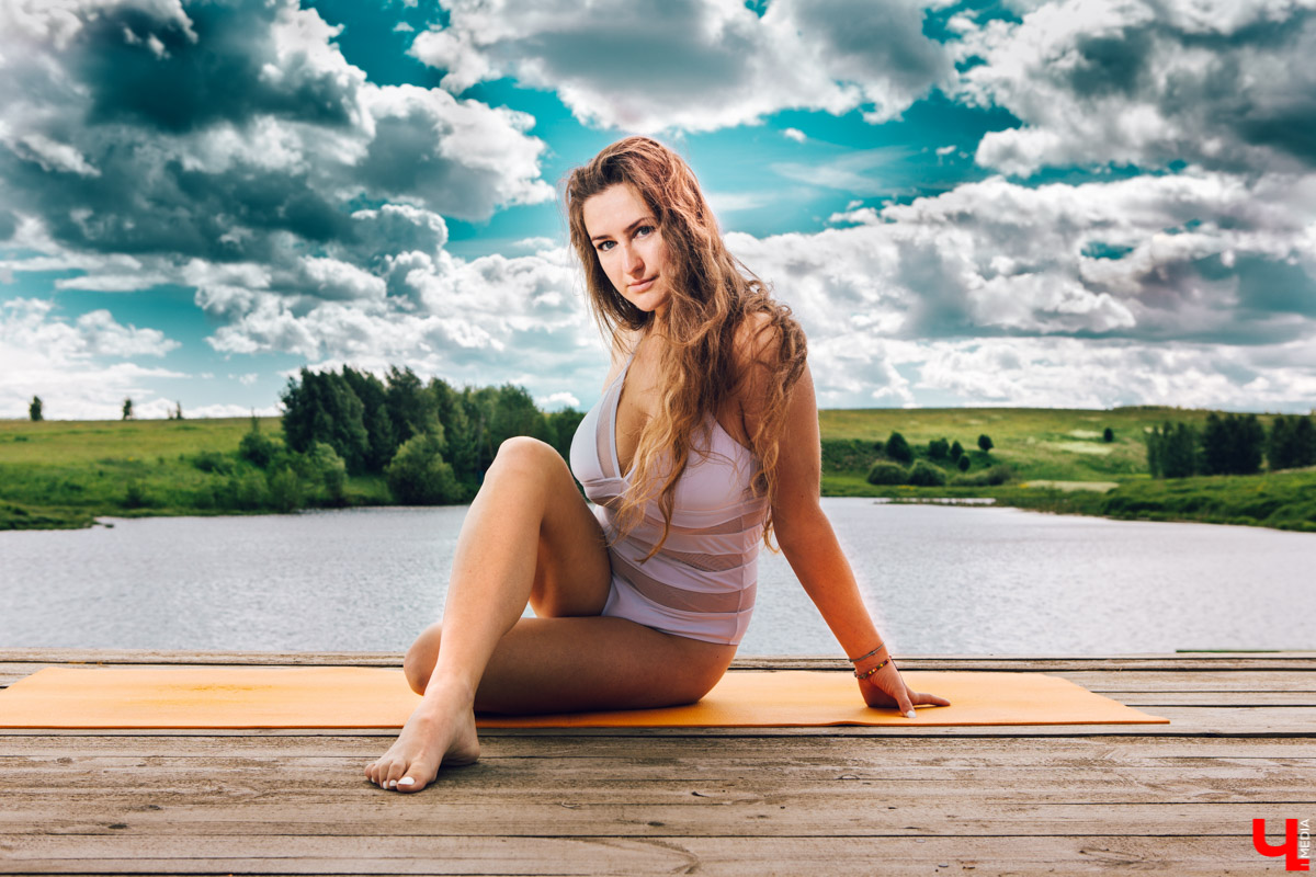 Гибкое тело: Аня Рябиничева разгоняет лето