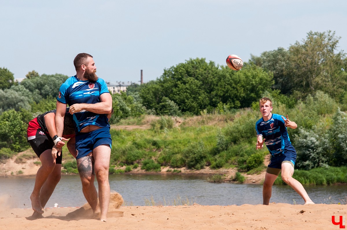 Турнир по пляжному регби 2018 во Владимире