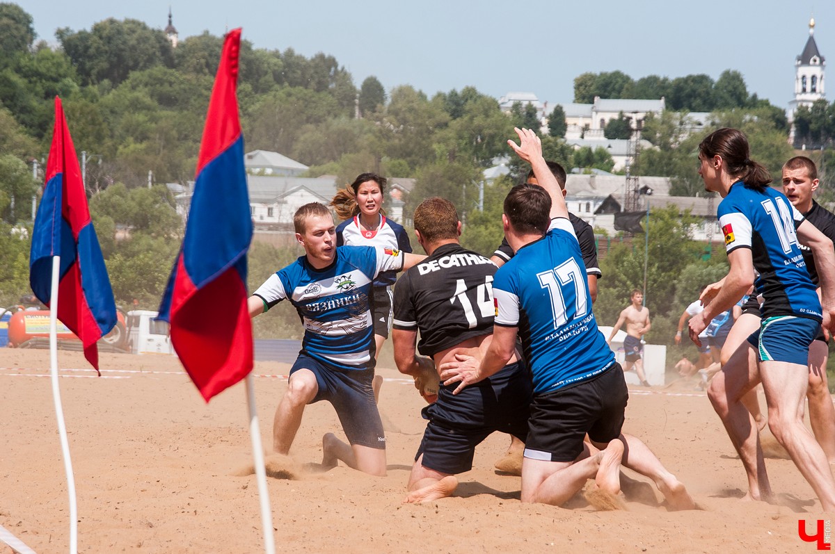 Турнир по пляжному регби 2018 во Владимире