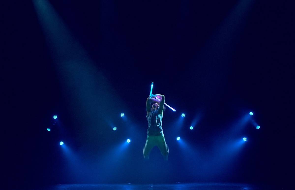 Ян Вассельман на фестивале «Лед и Пламя»