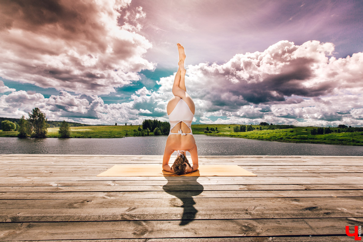 Гибкое тело: Аня Рябиничева разгоняет лето