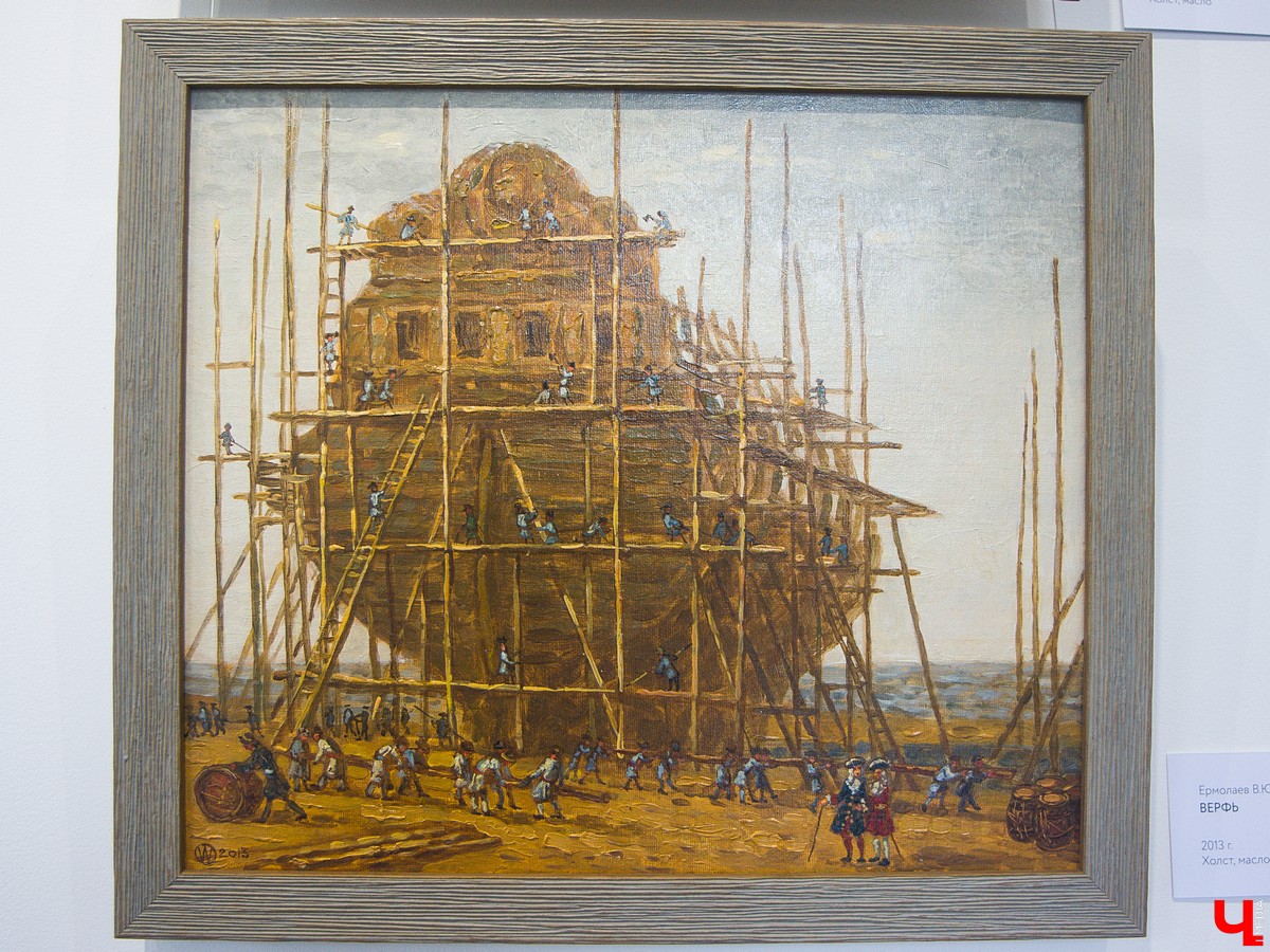 15 августа в усадьбе Храповицкого в Муромцево открылась выставка “Страсти по Петру”. Авторы - известные московские художники Виталий Ермолаев и Валерий Архипов