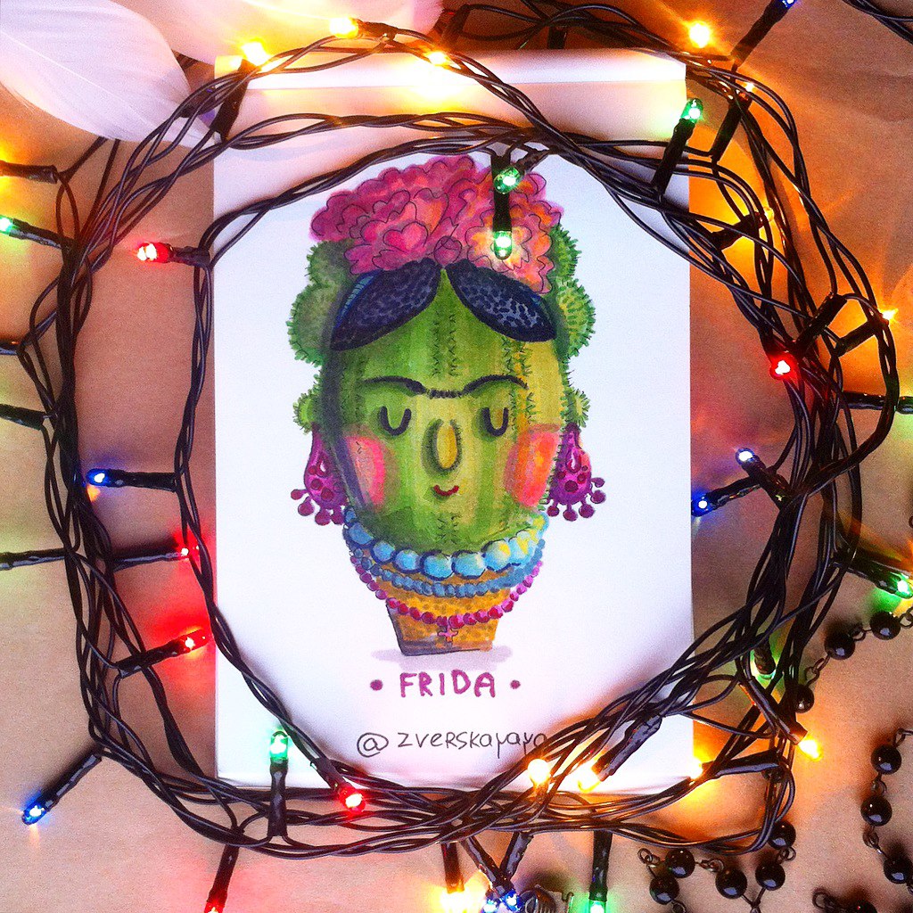 Рисунки Евгении Зверской