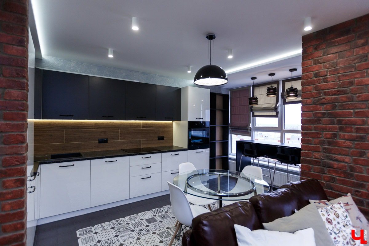 Квартира с панорамными окнами во Владимире